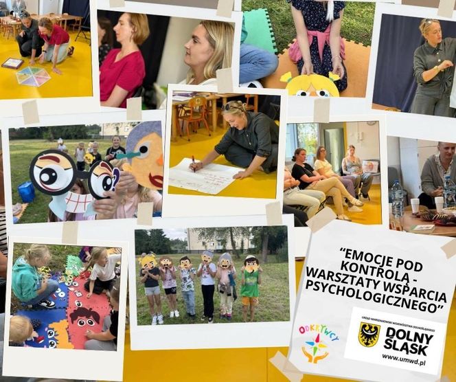 „Emocje pod kontrolą”. Wsparcie psychologiczne dla dzieci i rodziców w powiecie trzebnickim i milickim