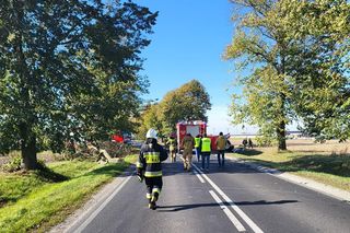 Tragiczny wypadek pod Rypinem. Kierowca MAN-a wjechał w opla. Nie żyje 28-latek 