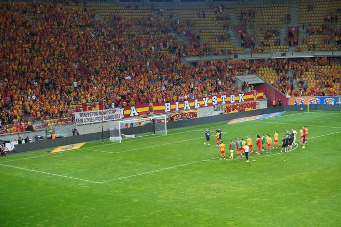 Jagiellonia-Poniewież. Liga Mistrzów i Eska Summer City na Stadionie Miejskim w Białymstoku