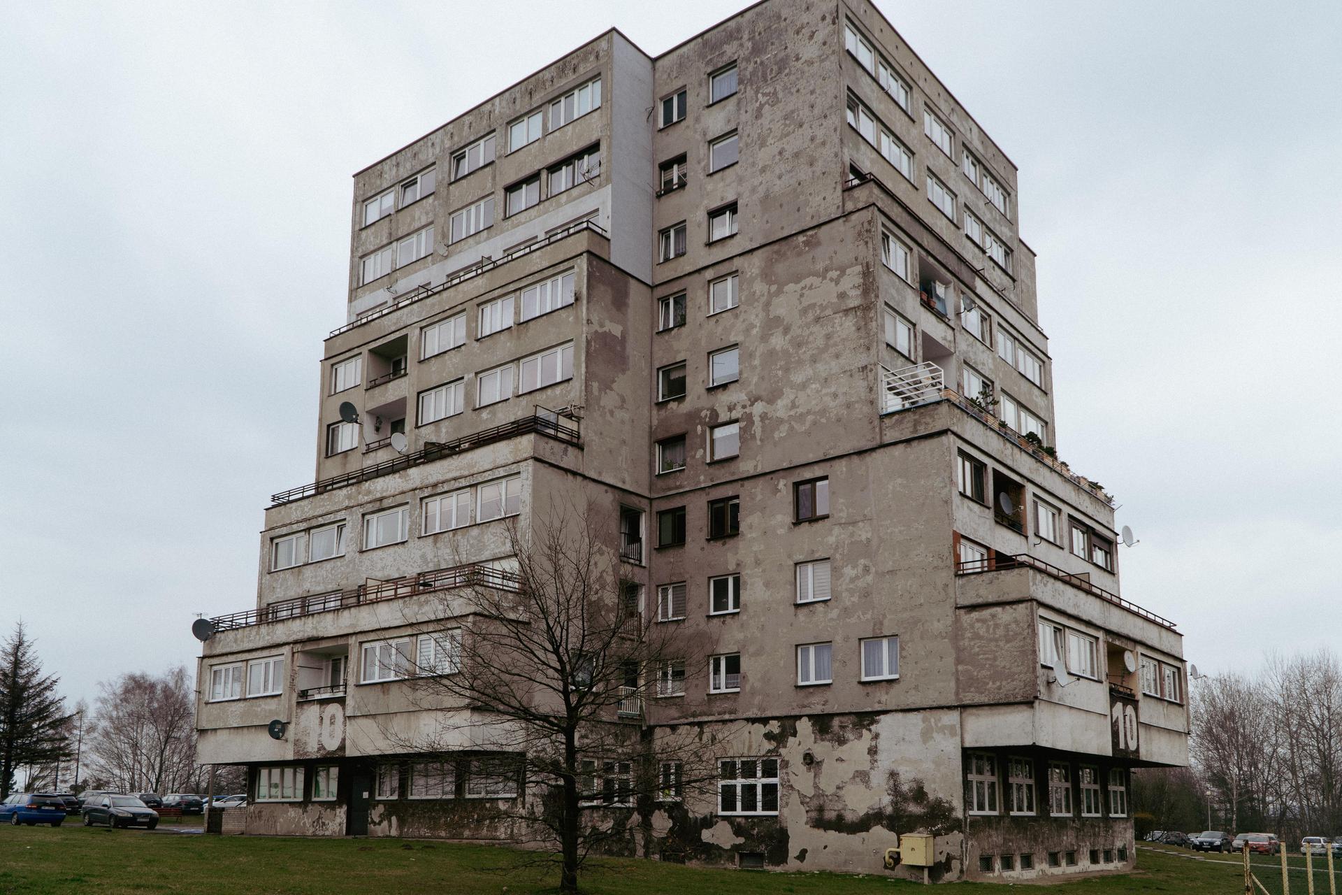 Reta w Mikołowie - zdjęcia. Niedokończone osiedle bloków wybitnych architektów