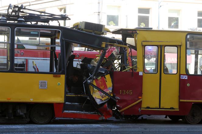Zderzenie tramwajów na Woli