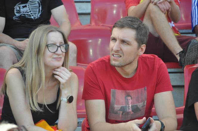 Korona Kielce - Cracovia. Zdjęcia kibiców podczas meczu. 10 sierpnia 2024