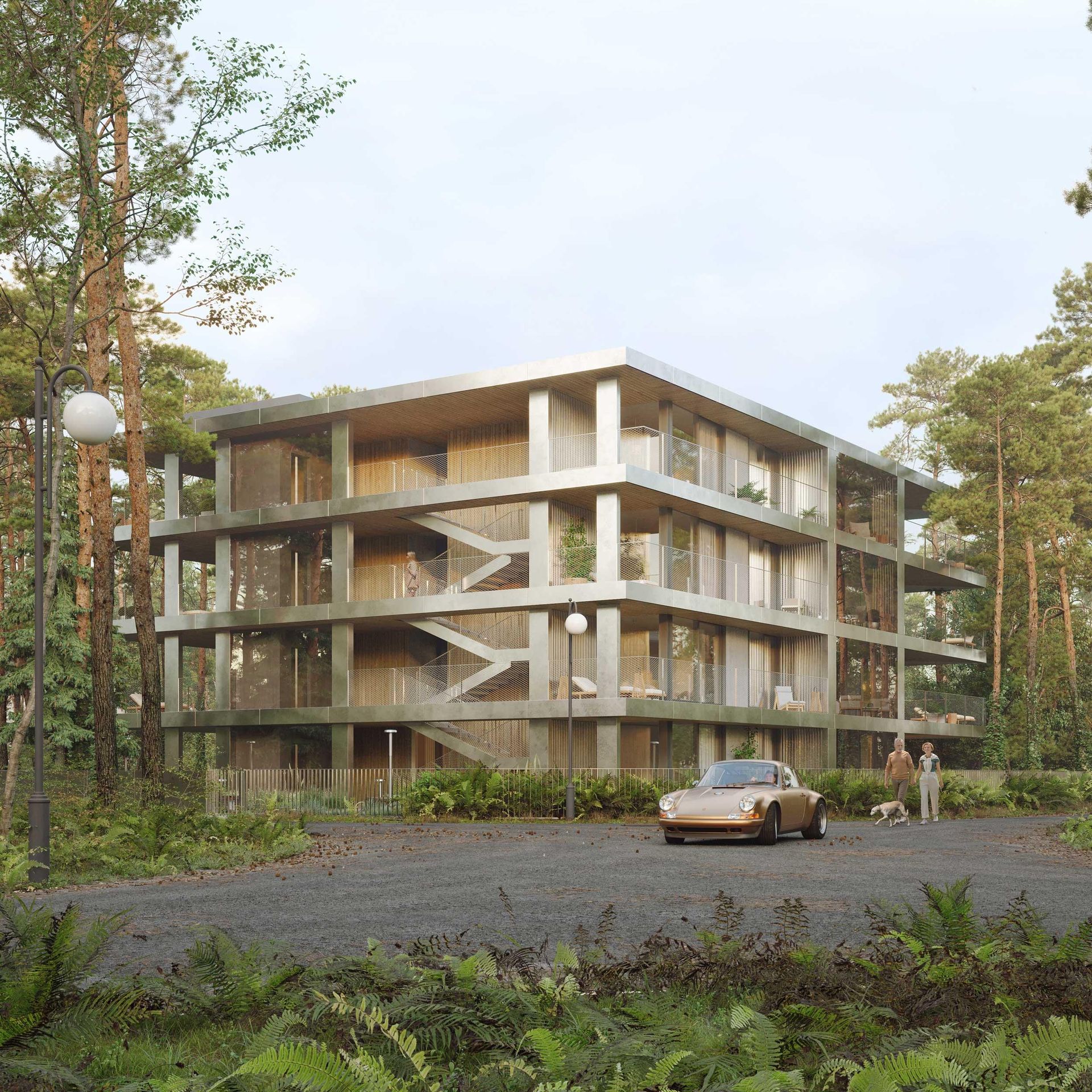 Apartamenty w Juracie na Helu pracowni Interurban