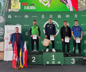 Złoty medal Patryka Kostrzewskiego w Pucharze Polski AZS w zapasach