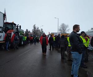 Protest rolników w Hrubieszowie - 9 lutego 2024