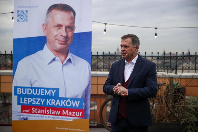 Prof. Stanisław Mazur rozpoczyna kampanię wyborczą w Krakowie