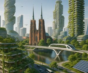 Jaki będzie Wrocław w 2050 roku? AI stworzyła wizualizacje 