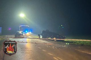 Poważny wypadek w Krześlinku