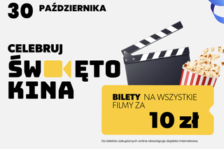 Święto Kina w Szczecinie już 30 października! Sprawdź, gdzie oszczędzisz na biletach