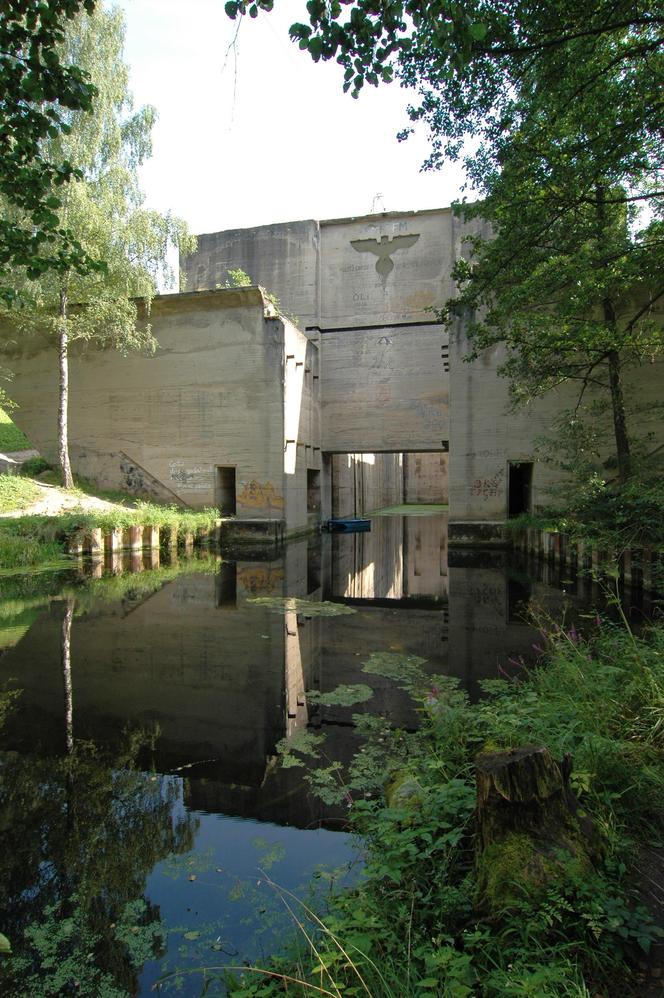 Leśniewo śluzy Kanału Mazurskiego