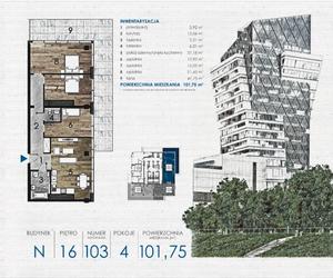 Olszynki Park w Rzeszowie. Plan mieszkania