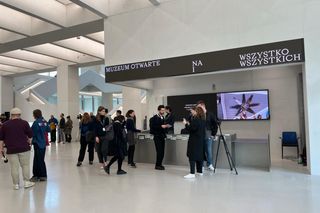 Wnętrza Muzeum Sztuki Nowoczesnej w Warszawie