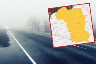 Gęste mgły w regionie łódzkim. Alert pogodowy w całym województwie