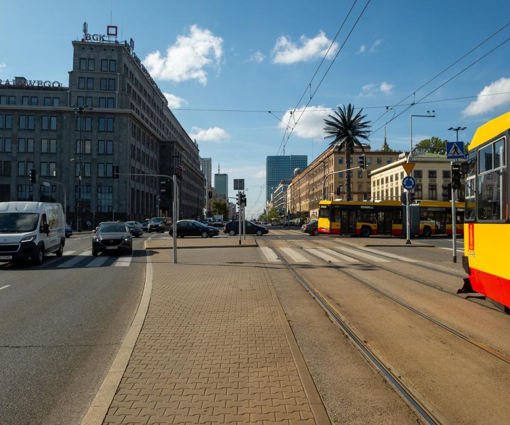Aleje Jerozolimskie przed przebudową