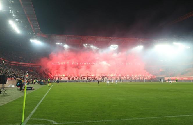 Górnik Zabrze kontra Lech Poznać 0:0 na stadionie w Zabrzu