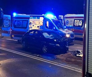 29.07.25 Starachowice. Wypadek na wiadukcie