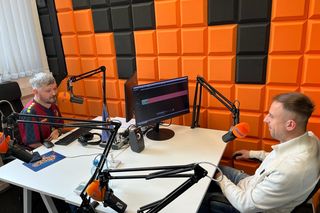 Kamil Grosicki w studiu Radia Eska