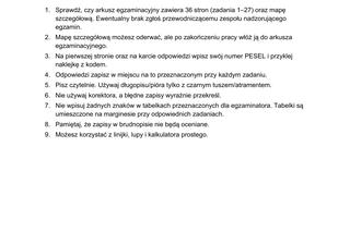 Tak wyglądał arkusz CKE matury z geografii na poziomie rozszerzonym (Formuła 2023)