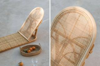 Leżak składany na balkon