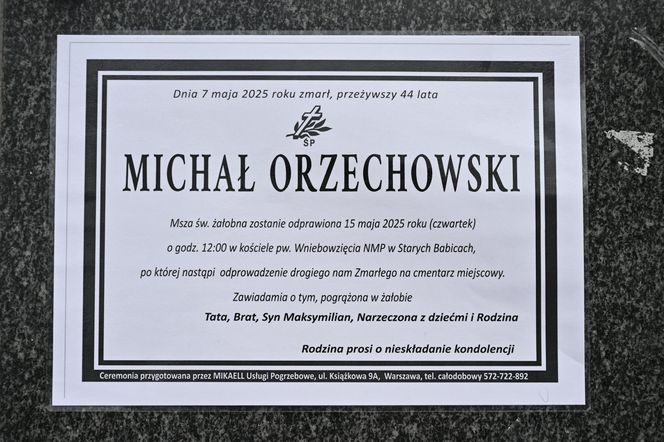 Pogrzeb Michała Orzechowskiego. Tak pożegnano DJ-a Hazela