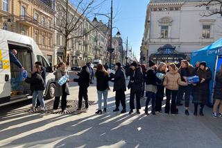 Mija rok od wybuchu wojny w Ukrainie. Łodzianie okazali olbrzymią solidarność [ZDJĘCIA]