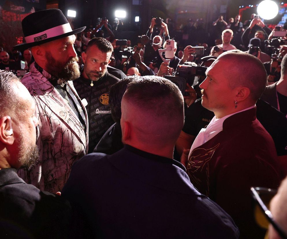 Ołeksandr Usyk i Tyson Fury