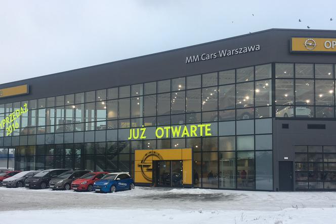 Salon Opla MM Cars Warszawa przy Alejach Jerozolimskich 237 już otwarty