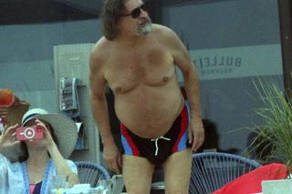 Jan Maria Tomaszewski nad morzem