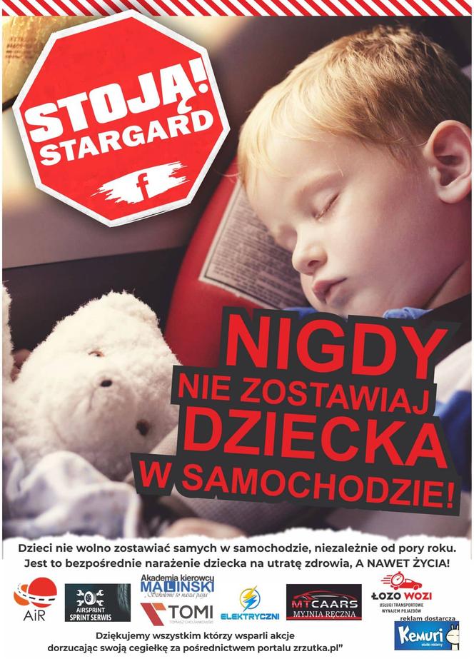 plakat Stoją!Stargard 