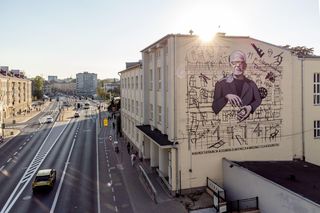 Nowy mural w Białymstoku. Nawiązuje do słynnego festiwalu