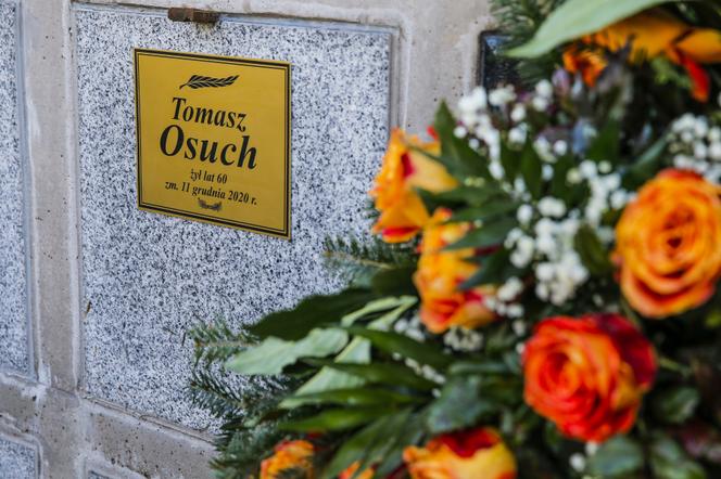 Gwiazdy na pogrzebie Tomasza Osucha