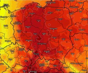 Mapy gorąca dla Polski we wrześniu
