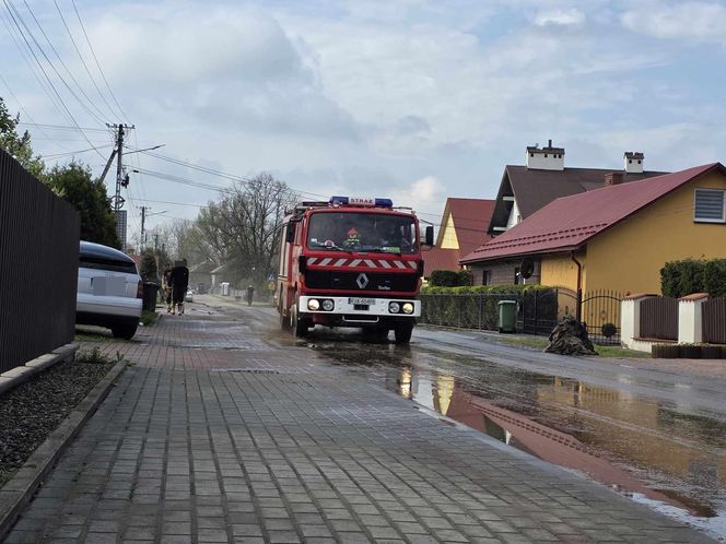 Pawłosiów po powodzi.