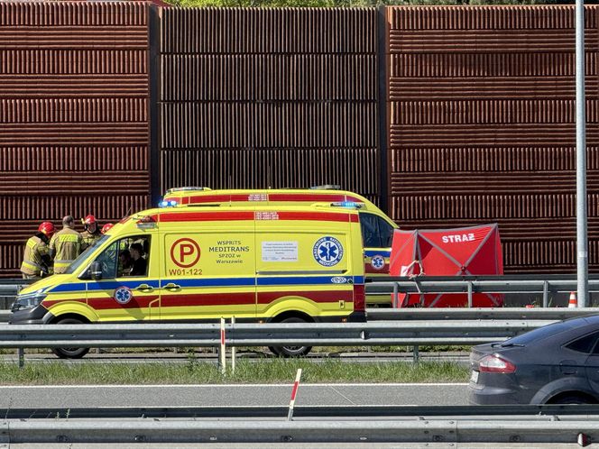 Dramat w Majdanie. Nie żyje motocyklista. Pasażerka walczy o życie