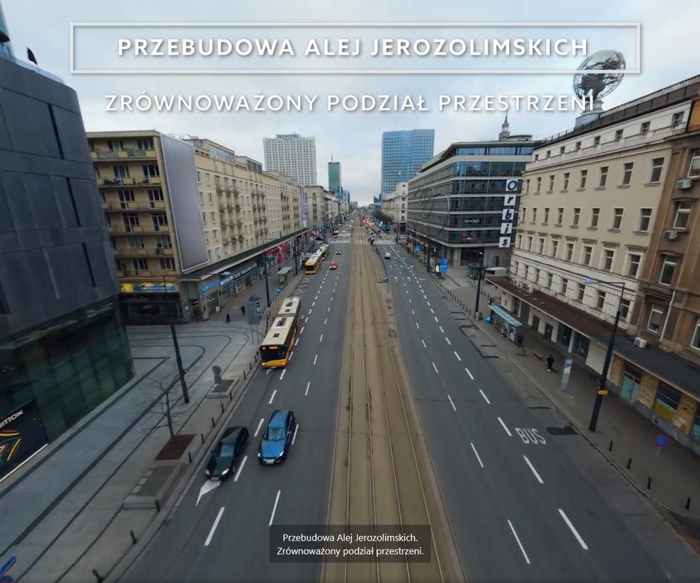 Nowe Centrum Warszawy. Nowe Aleje Jerozolimskie