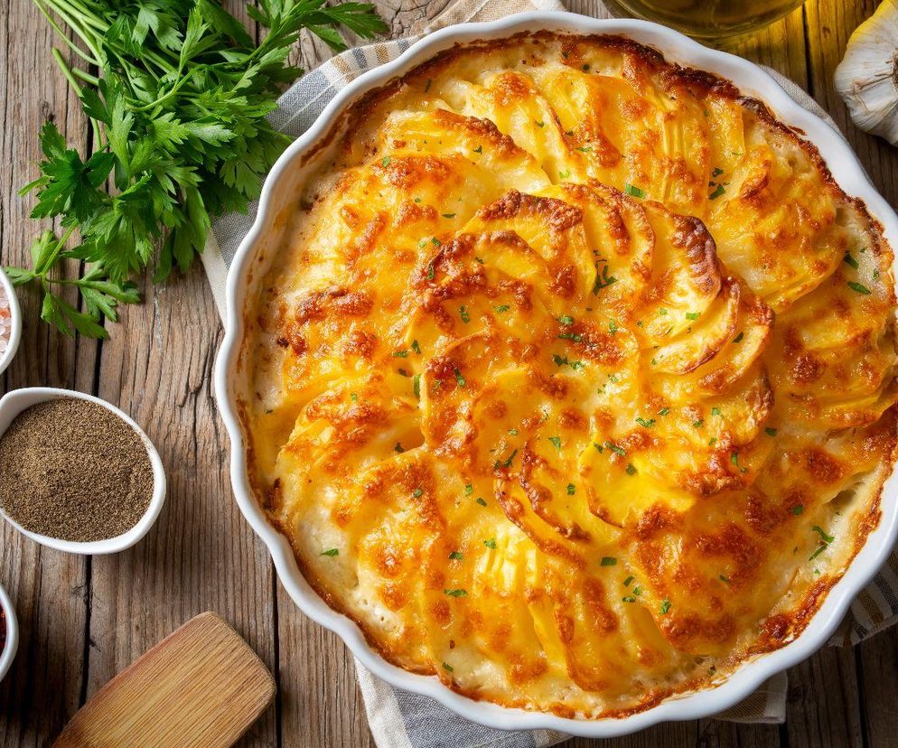 Z ziemniaków, szpinaku i tego włoskiego sera robię pyszną zapiekankę. Każdy prosi o dokładkę 