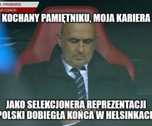 Probierz żegna się z reprezentacją Polski. Internauci bezlitośni. Zobaczcie najlepsze memy!