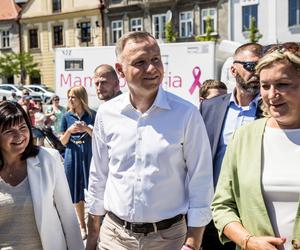 Andrzej Duda z niezapowiedzianą wizytą w Bochni