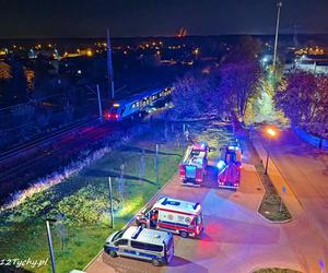 Tragedia w Tychach. 20-latka zginęła potrącona przez pociąg