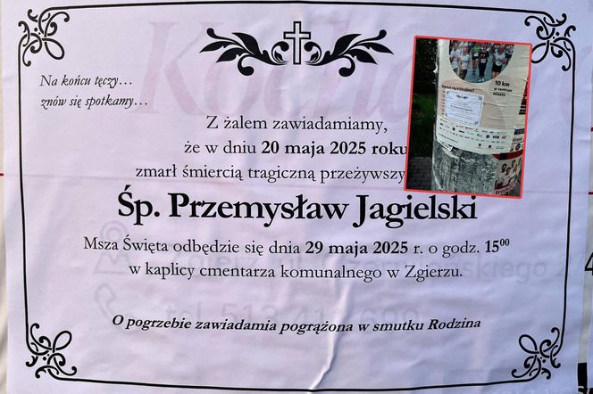 Zgierz. Kilkaset nekrologów dwóch radnych miejskich. To Przemysław Jagielski i Łukasz Frątczak [ZDJĘCIA].