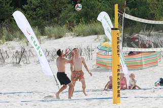 Sławomir Peszko na plaży