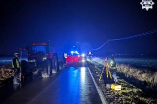 Śmiertelny wypadek pod Gliwicami. Ofiarą 50-letni strażak ochotnik