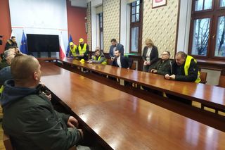 Rolnicy w Zachodniopomorskim Urzędzie Wojewódzkim w Szczecinie