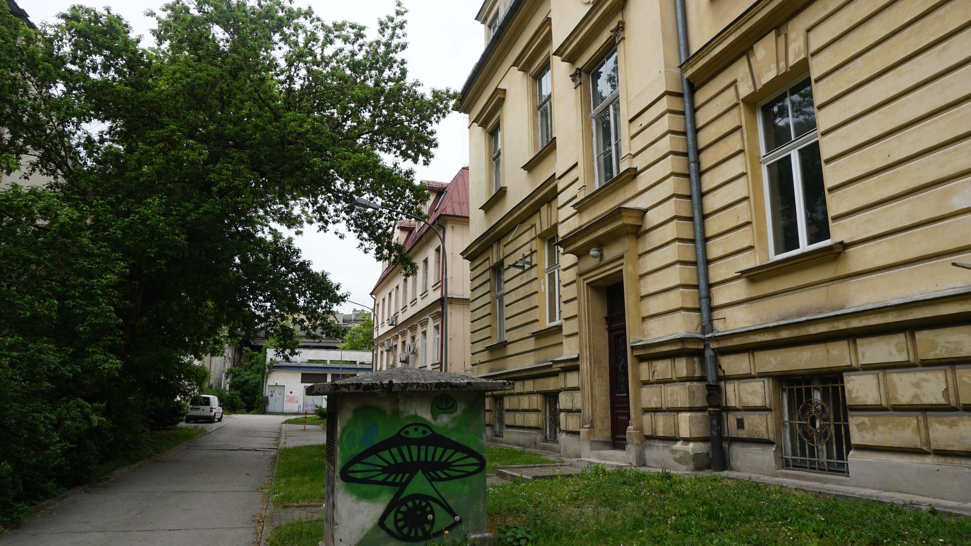 Dawny Szpital Uniwersytecki przy ul. Kopernika w Krakowie. Budynek 15A i 15B