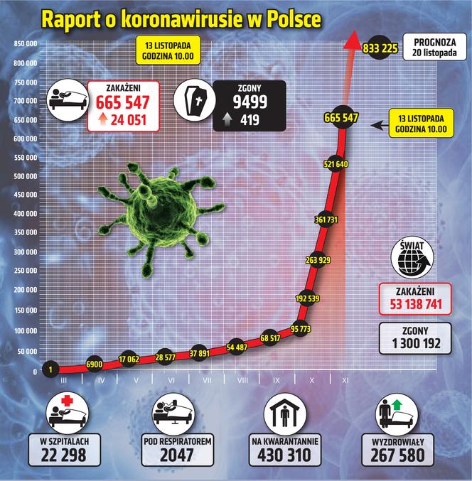 wirus Polska 1 13 11 2020