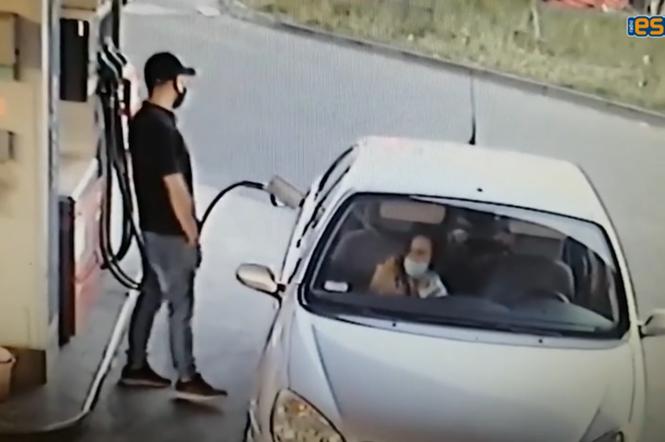 Katowice: Ukradł 160 litrów paliwa. Policja publikuje nagranie i prosi o pomoc [WIDEO]