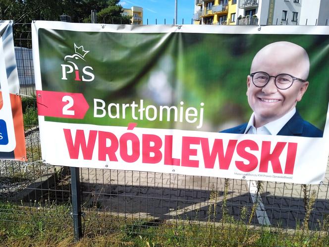 Banery wyborcze w Poznaniu