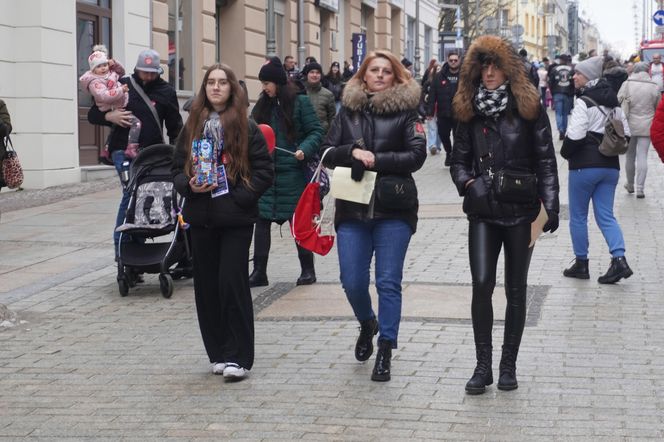 33. Finał WOŚP w Kielcach. Ulica Sienkiewicza