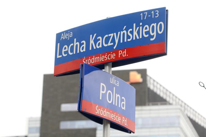 Lech Kaczyński ma swoją aleję