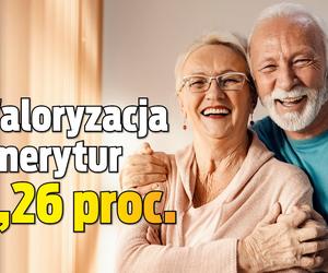 Waloryzacja emerytur 4,26 proc.